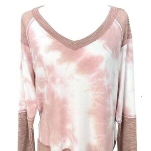 Jupee Tie-dye long sleeve top (New - Small)
